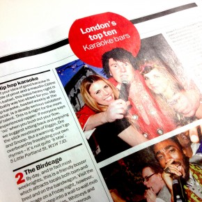 HHK No.1 in Time Out's 'Top 10' Karaoke Bars chart... HHK No.1 in Time Out's 'Top 10' Karaoke Bars chart...