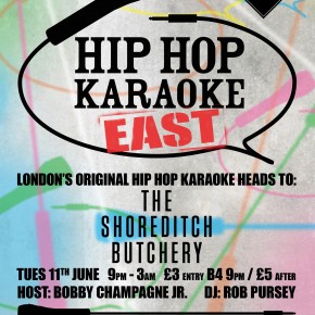 HHK EAST Returns! - Tuesday June 11th @ Shoreditch Butchery HHK EAST Returns! - Tuesday June 11th @ Shoreditch Butchery