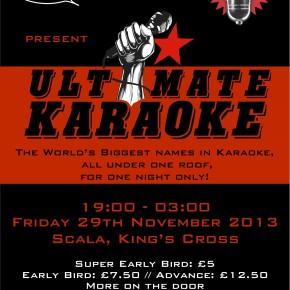 ULTIMATE KARAOKE @ SCALA - THIS FRIDAY NOVEMBER 29TH!!! ULTIMATE KARAOKE @ SCALA - THIS FRIDAY NOVEMBER 29TH!!!